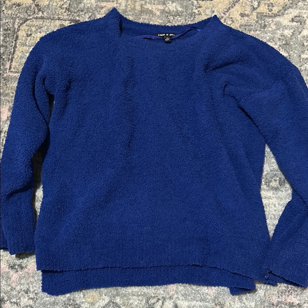 Cozy Blue Sweater